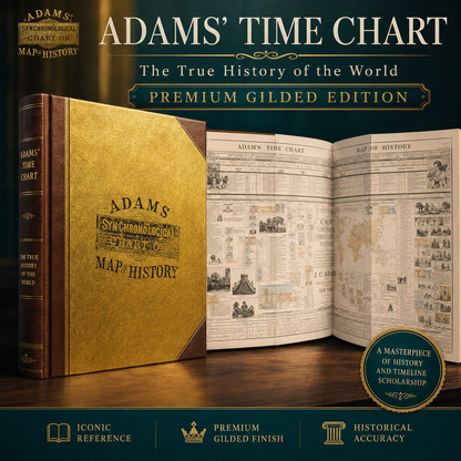 Adams’ Premium 23-Foot Map of History